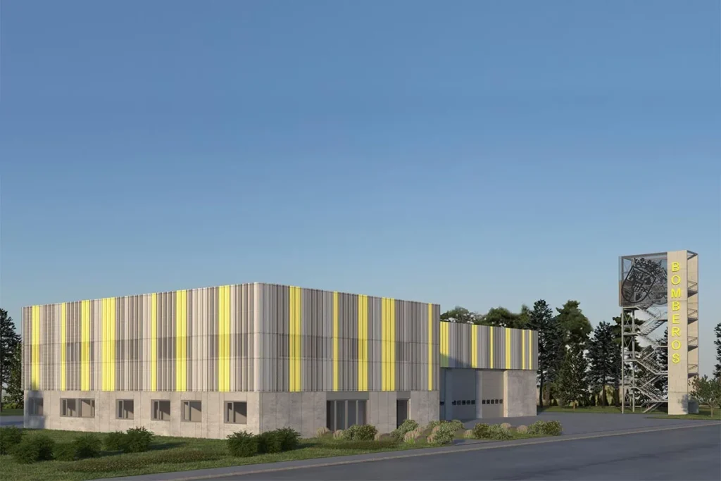 Render exterior lateral