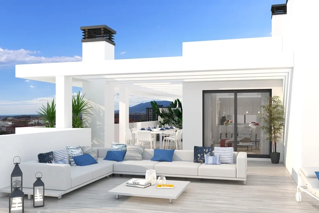 Render exterior terraza