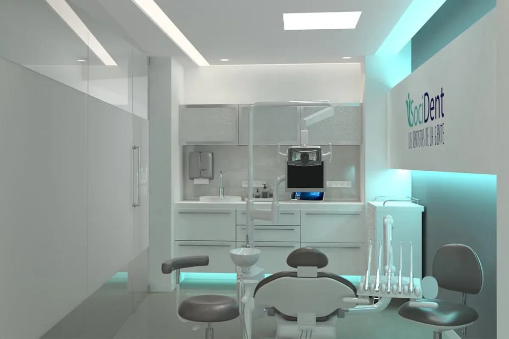 Render interior consulta espacio completo