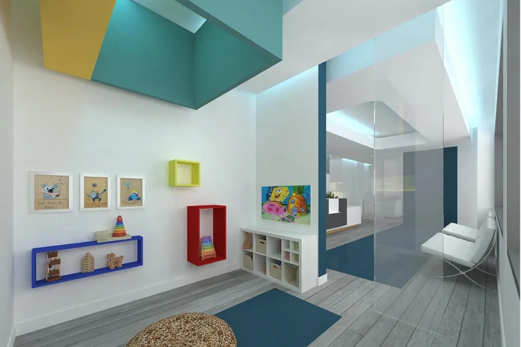 Render sala de juegos