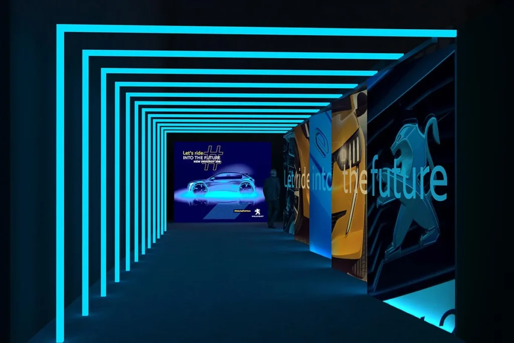 Render tunel de acceso