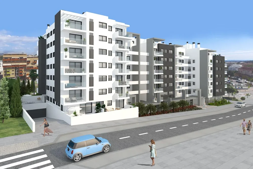 Render zona trasera y acceso